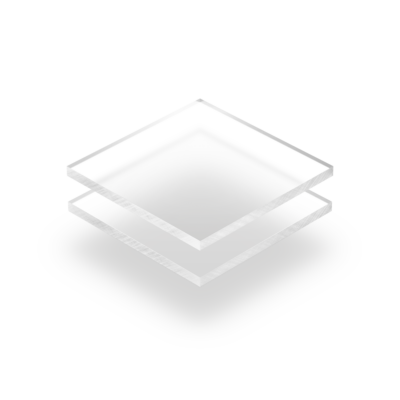 Plexiglas frost helder plaat