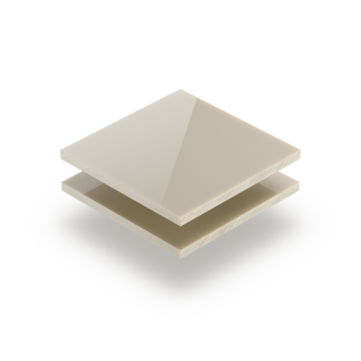 Plexiglas satijn crème glans