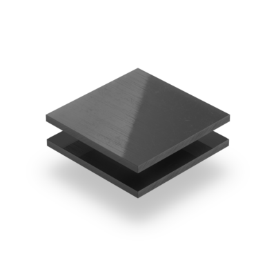 Donkergrijze hard pvc plaat
