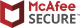 Logo McAfee Secure