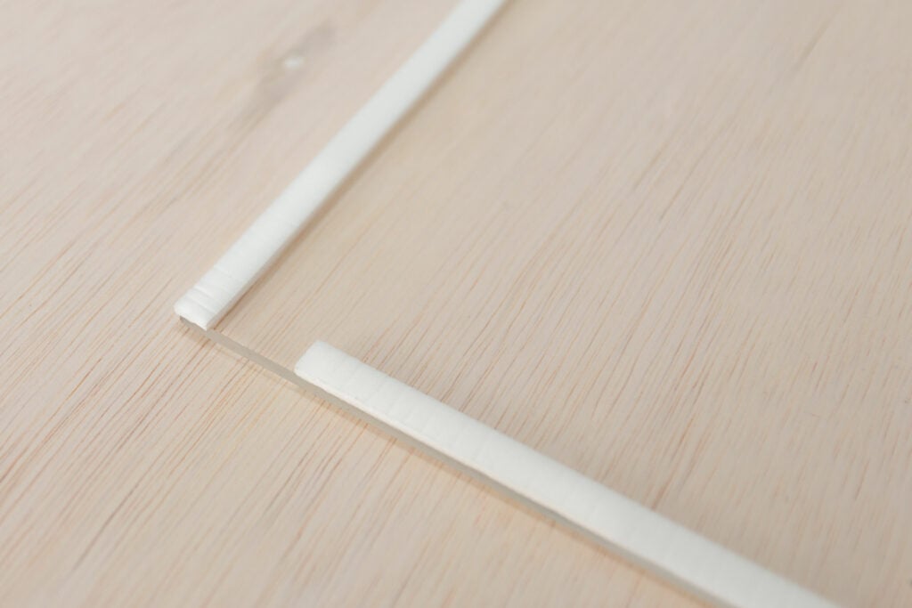 Isolatieband open stukje voor ventilatie